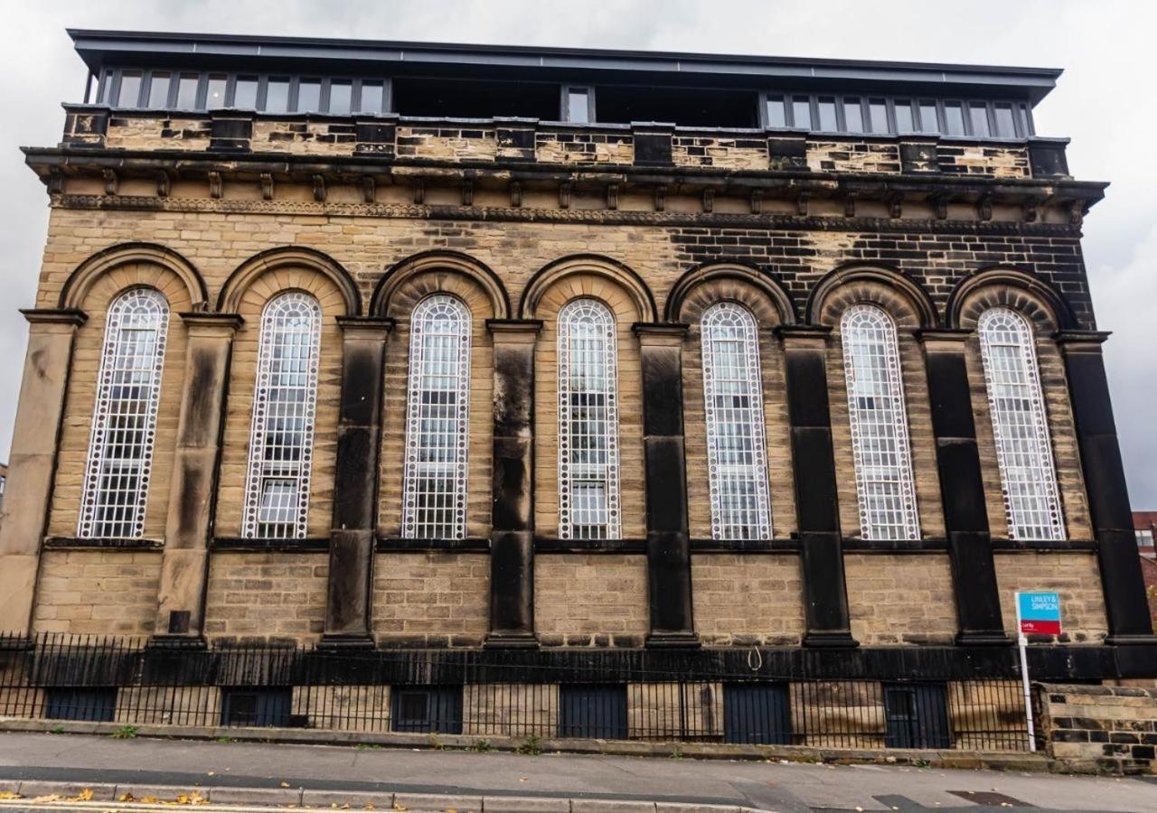 Lux Duplex Apartment 19Th Century Chapel Wakefield Centre Esterno foto